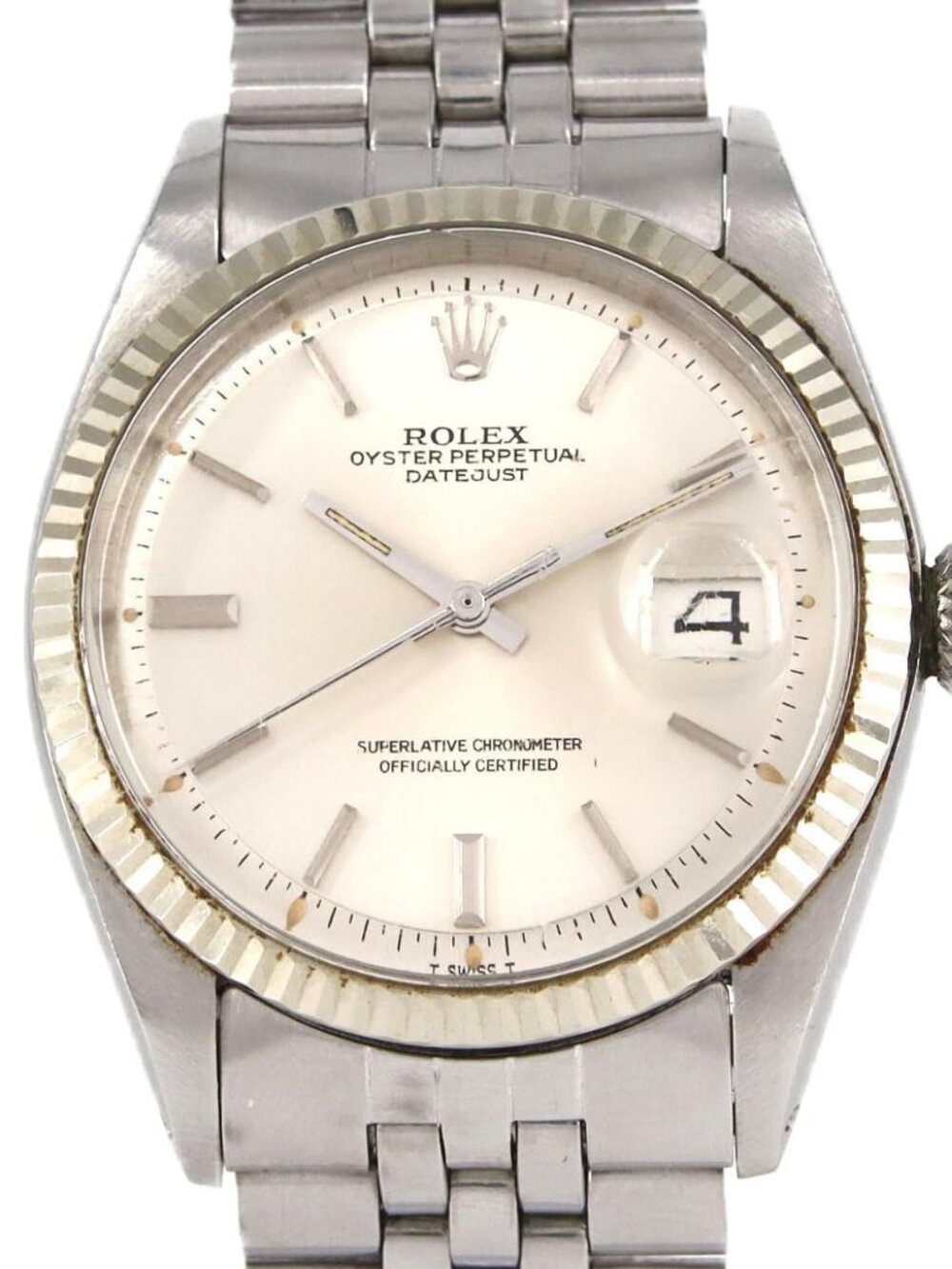 Rolex Datejust Automatic Watch Silver